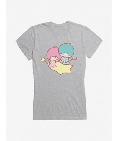 Little Twin Stars Flying Over Girls T-Shirt $6.18 T-Shirts