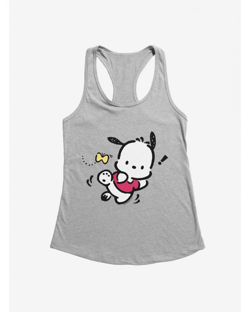 Pochacco Butterfly Chase Girls Tank $8.96 Tanks