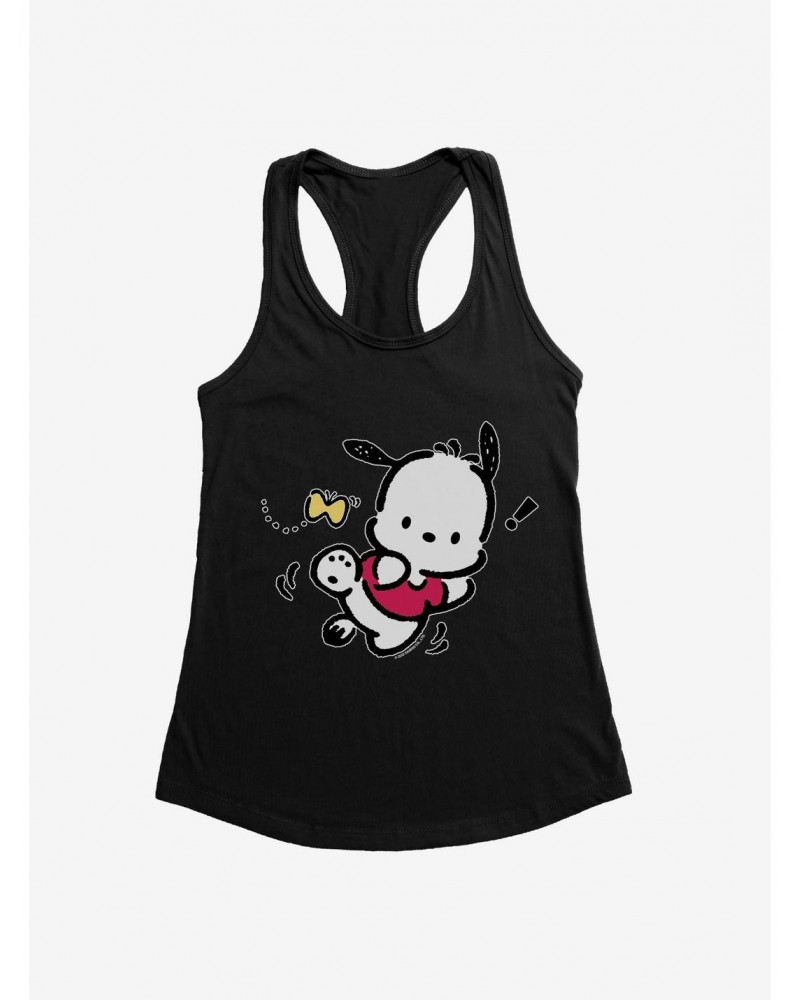 Pochacco Butterfly Chase Girls Tank $8.96 Tanks