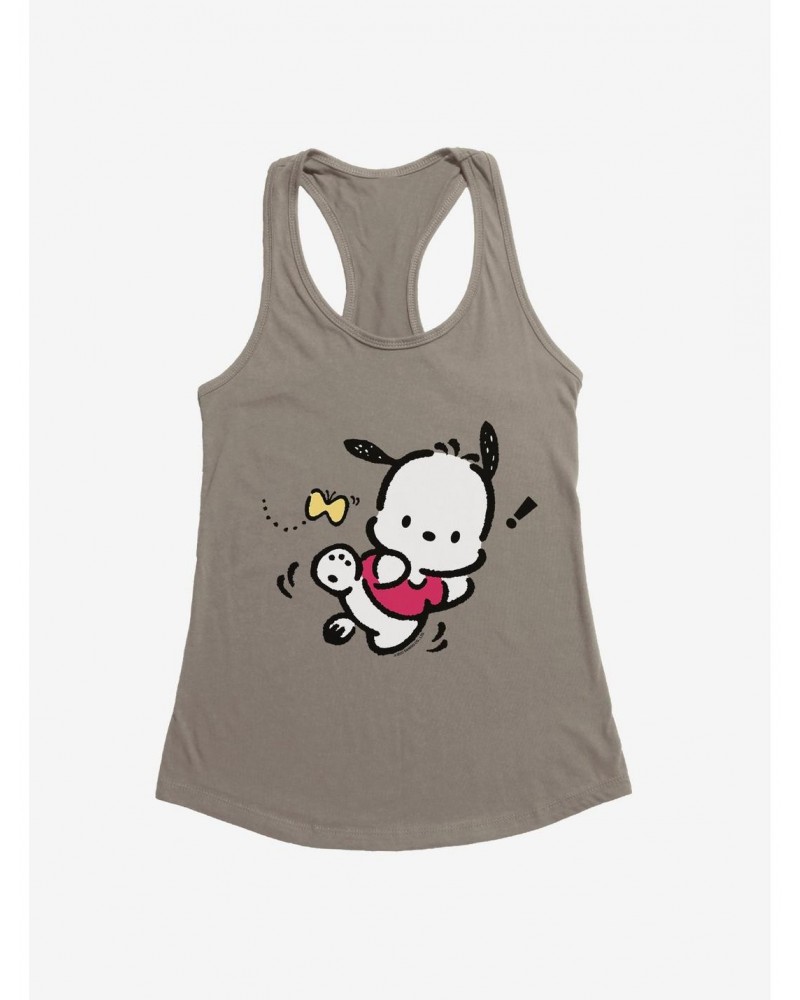 Pochacco Butterfly Chase Girls Tank $8.96 Tanks