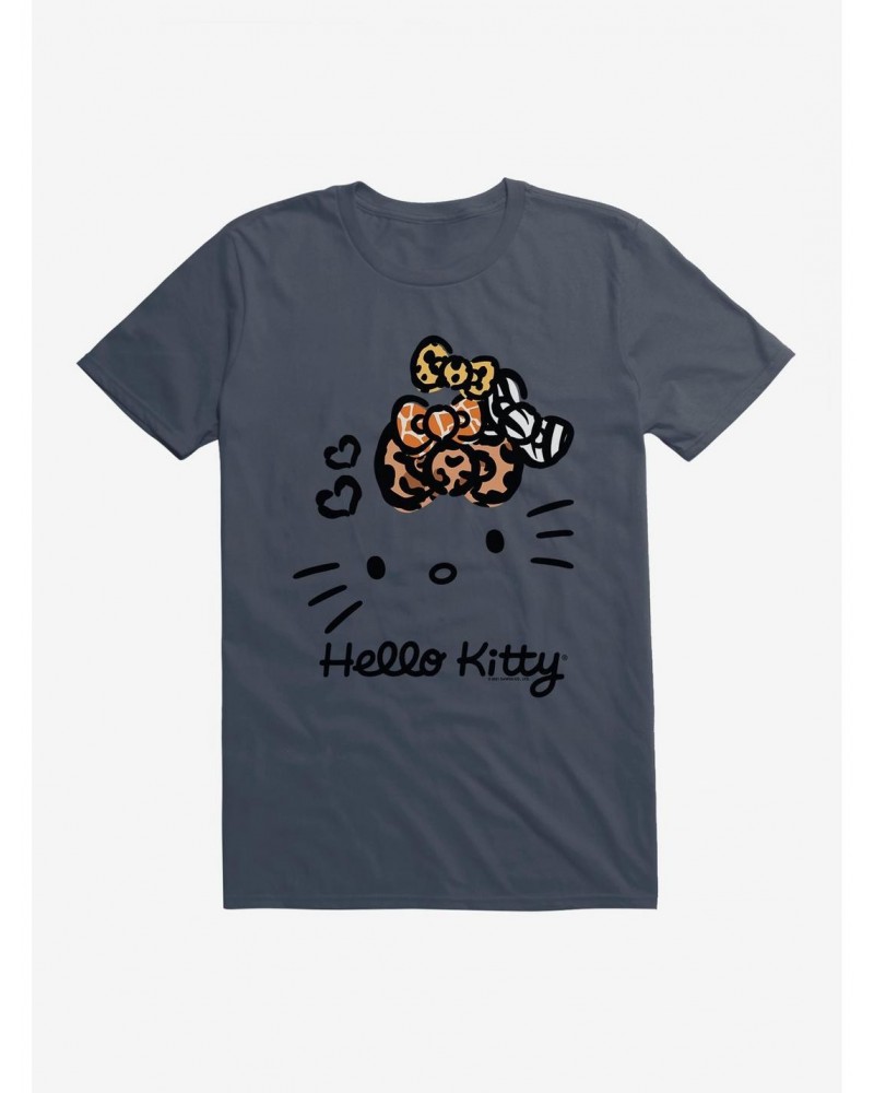 Hello Kitty Jungle Paradise Stencil Outline T-Shirt $5.74 T-Shirts