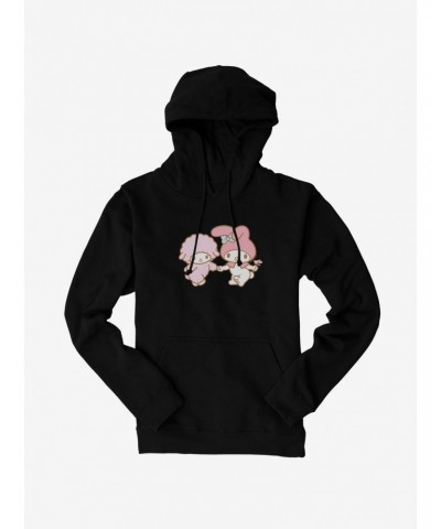 My Melody Skipping With Piano Hoodie $17.96 Hoodies