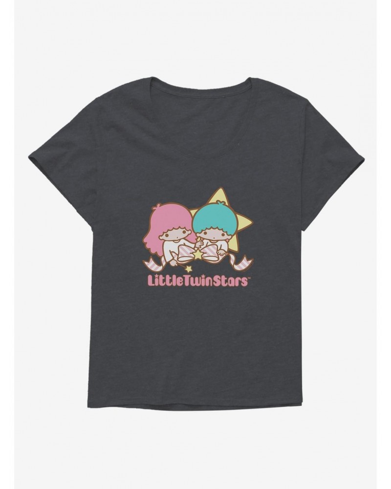 Little Twin Stars Dreamy Bow Girls T-Shirt Plus Size $9.09 T-Shirts