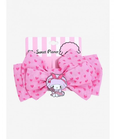 My Sweet Piano Charm Hair Bow $3.56 Hair Bows