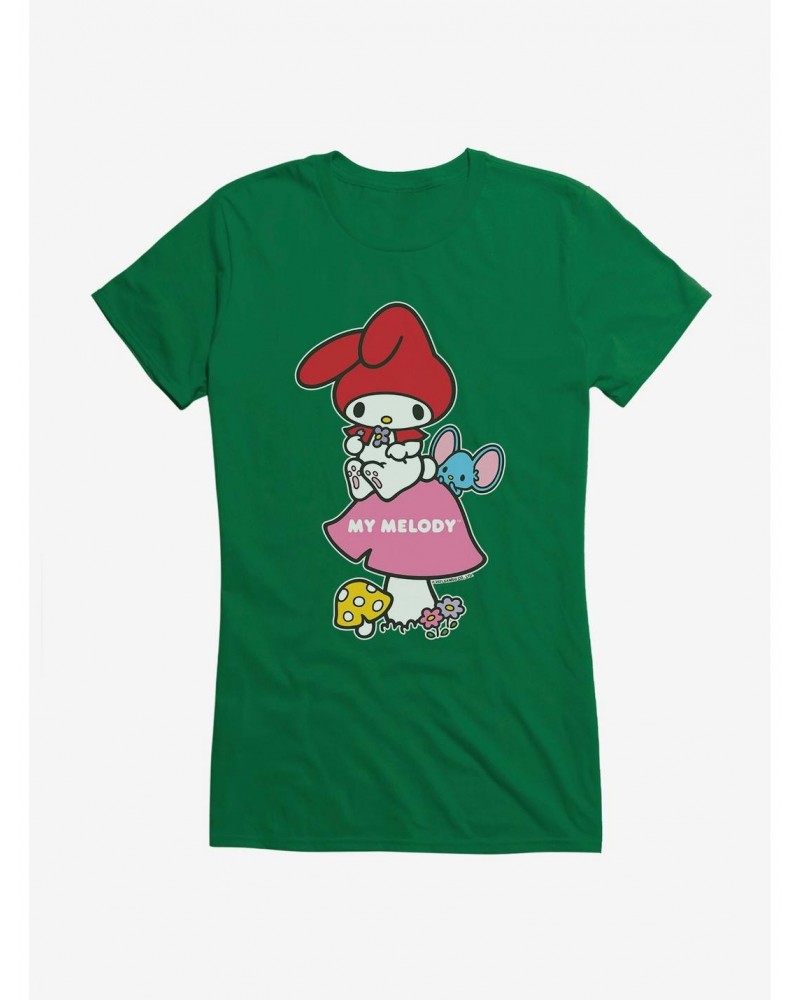 My Melody Mushroom Girls T-Shirt $5.98 T-Shirts