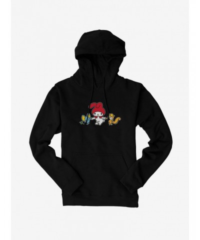 My Melody Dancing With Flat And Risu Hoodie $15.09 Hoodies