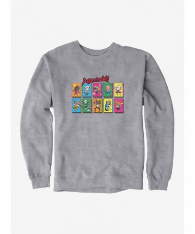 Aggretsuko Character Panels Sweatshirt $14.17 Sweatshirts