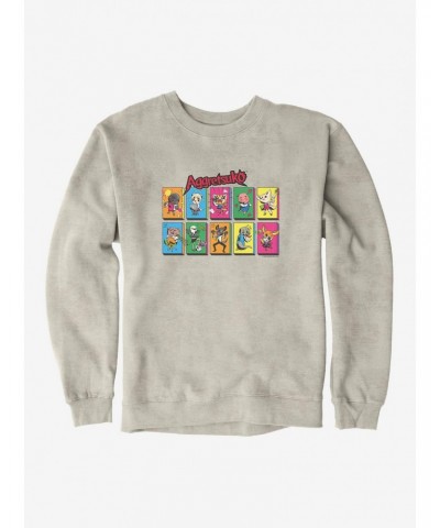 Aggretsuko Character Panels Sweatshirt $14.17 Sweatshirts