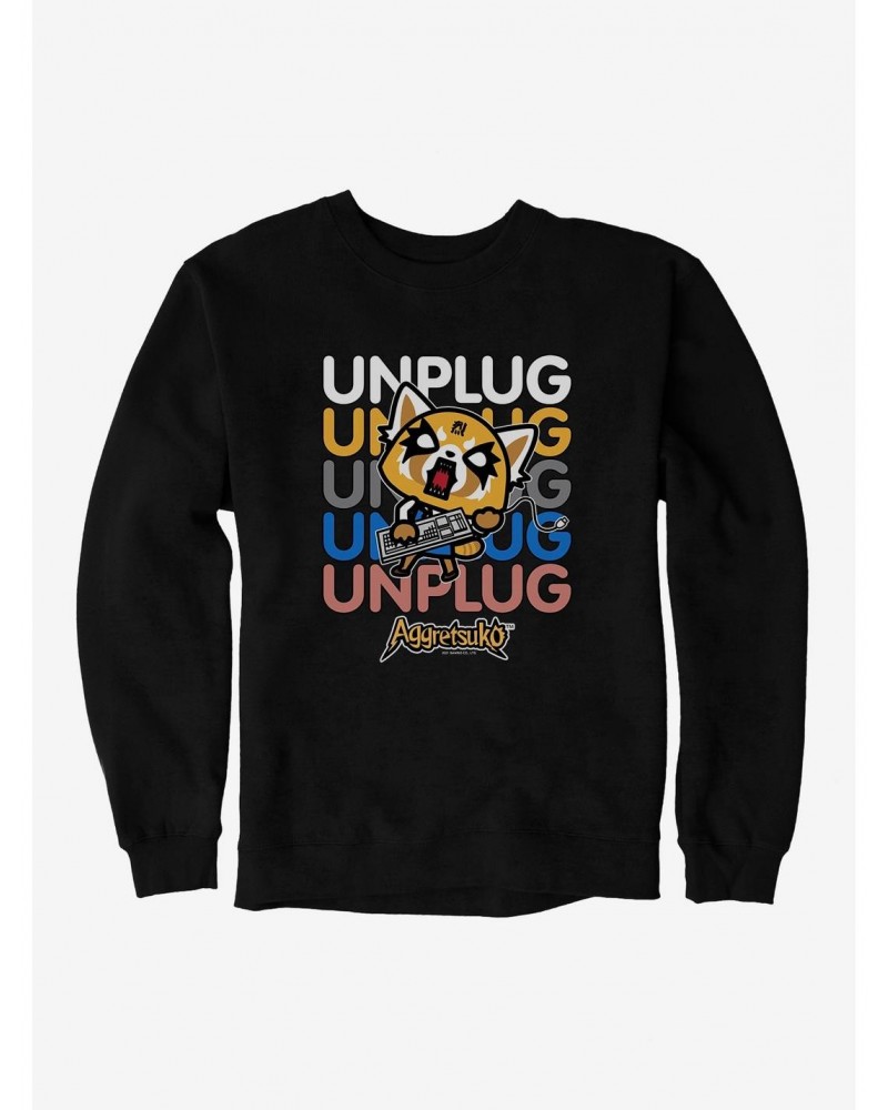 Aggretsuko Unplug Sweatshirt $14.46 Sweatshirts