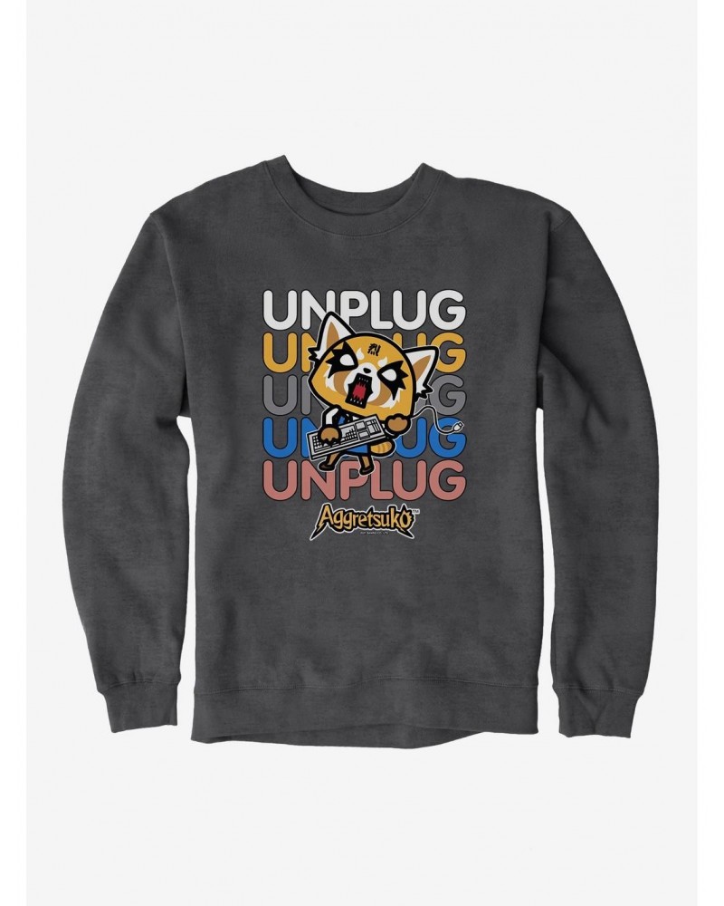 Aggretsuko Unplug Sweatshirt $14.46 Sweatshirts