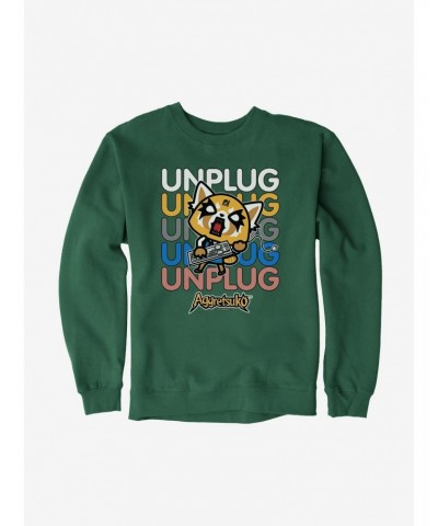 Aggretsuko Unplug Sweatshirt $14.46 Sweatshirts