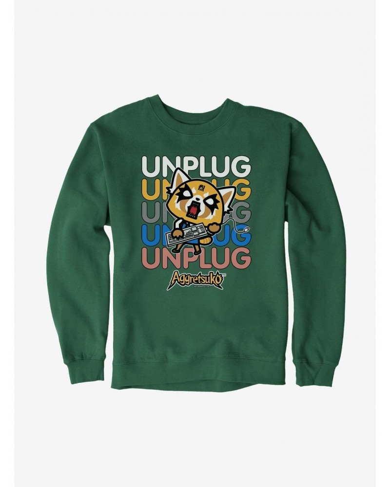 Aggretsuko Unplug Sweatshirt $14.46 Sweatshirts