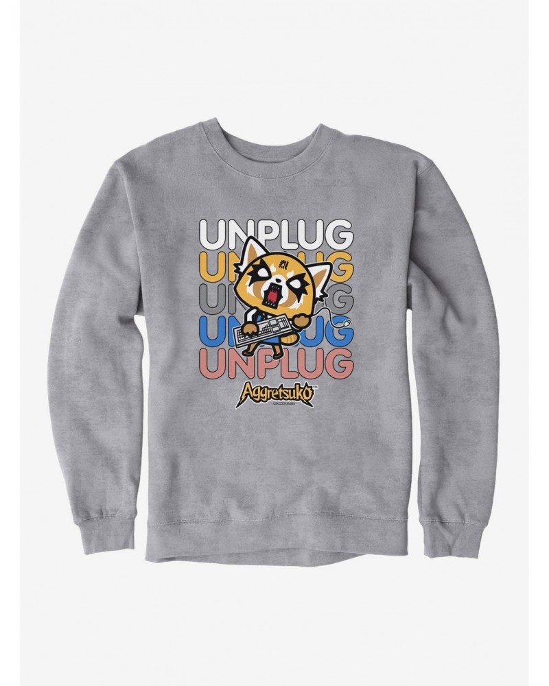 Aggretsuko Unplug Sweatshirt $14.46 Sweatshirts