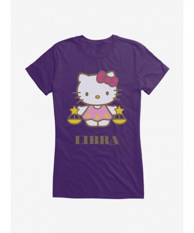 Hello Kitty Star Sign Libra Girls T-Shirt $9.76 T-Shirts