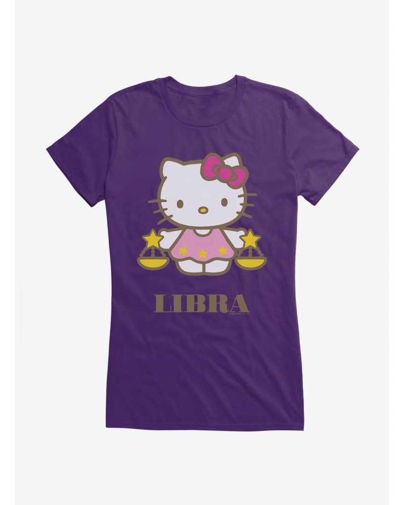 Hello Kitty Star Sign Libra Girls T-Shirt $9.76 T-Shirts