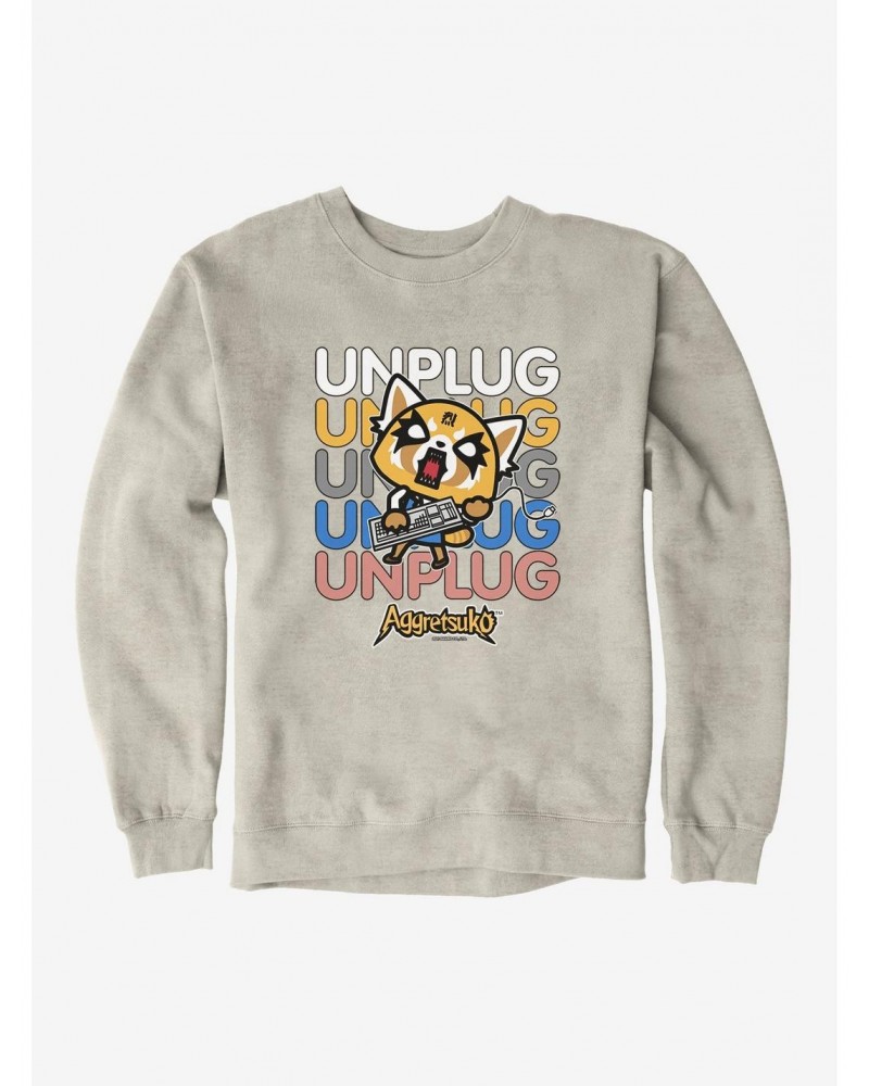 Aggretsuko Unplug Sweatshirt $14.46 Sweatshirts