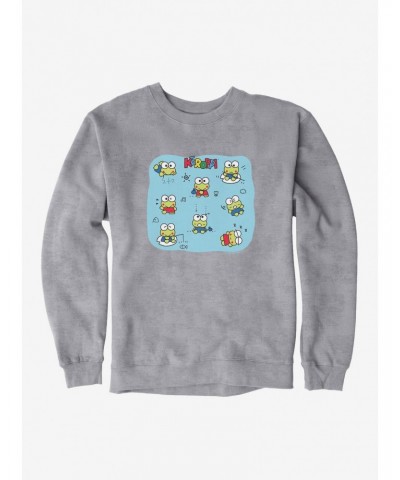 Keroppi Happy Vibes Sweatshirt $12.10 Sweatshirts