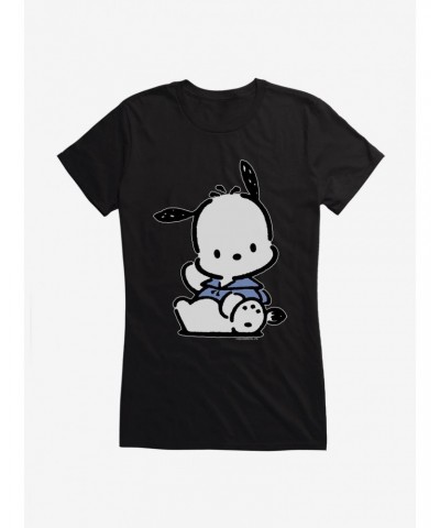 Pochacco Waving Girls T-Shirt $5.98 T-Shirts