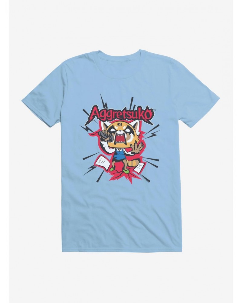 Aggretsuko Screaming Lyrics T-Shirt $6.31 T-Shirts