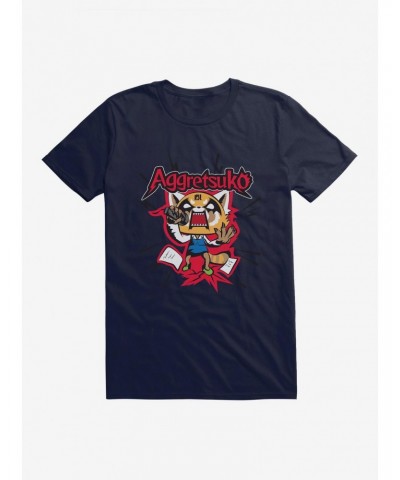 Aggretsuko Screaming Lyrics T-Shirt $6.31 T-Shirts