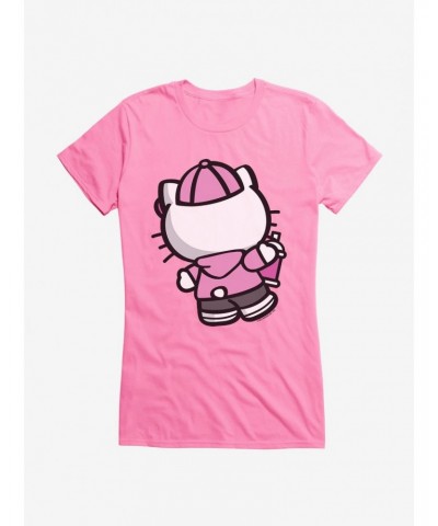 Hello Kitty Pink Back Girls T-Shirt $7.77 T-Shirts