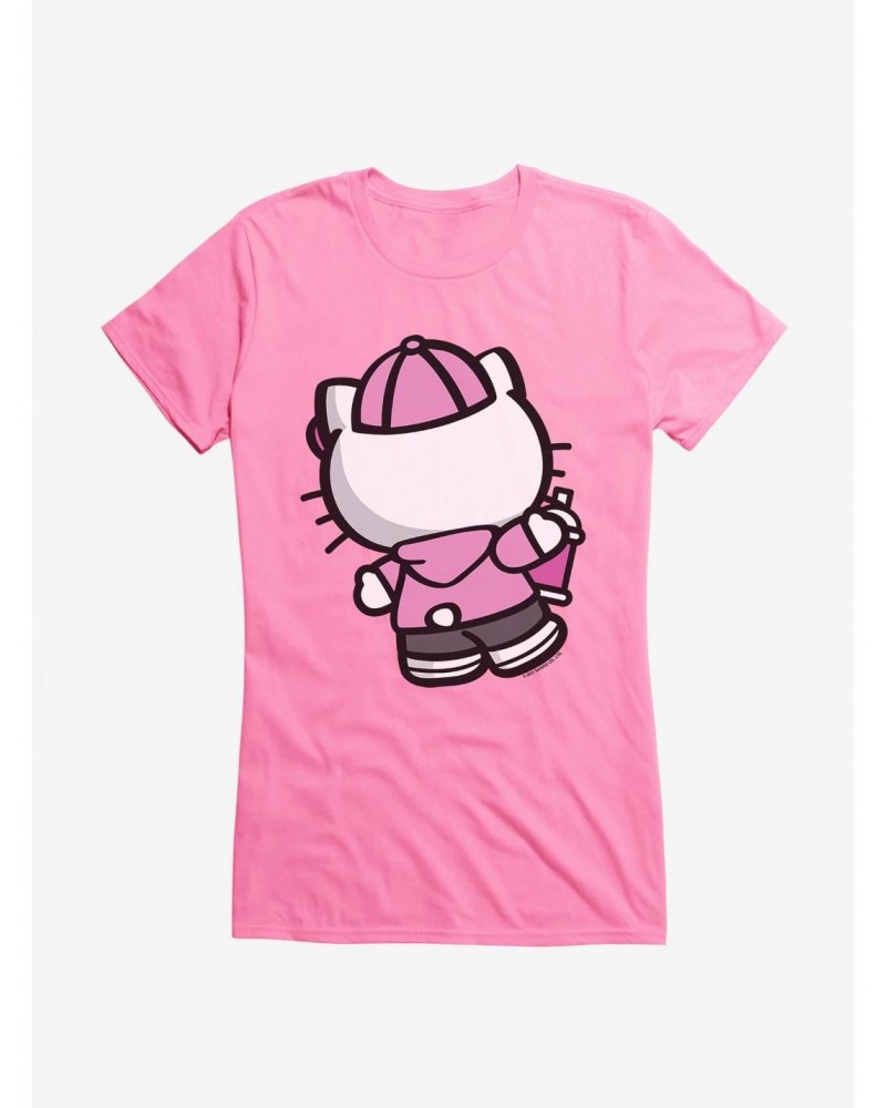 Hello Kitty Pink Back Girls T-Shirt $7.77 T-Shirts