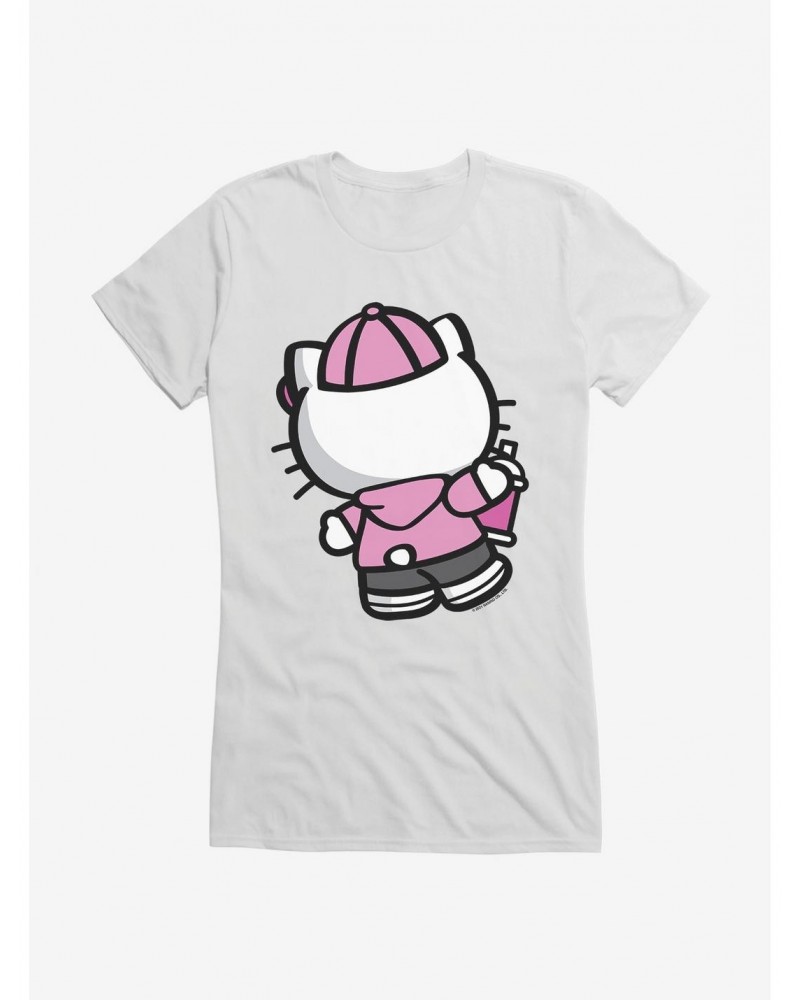 Hello Kitty Pink Back Girls T-Shirt $7.77 T-Shirts