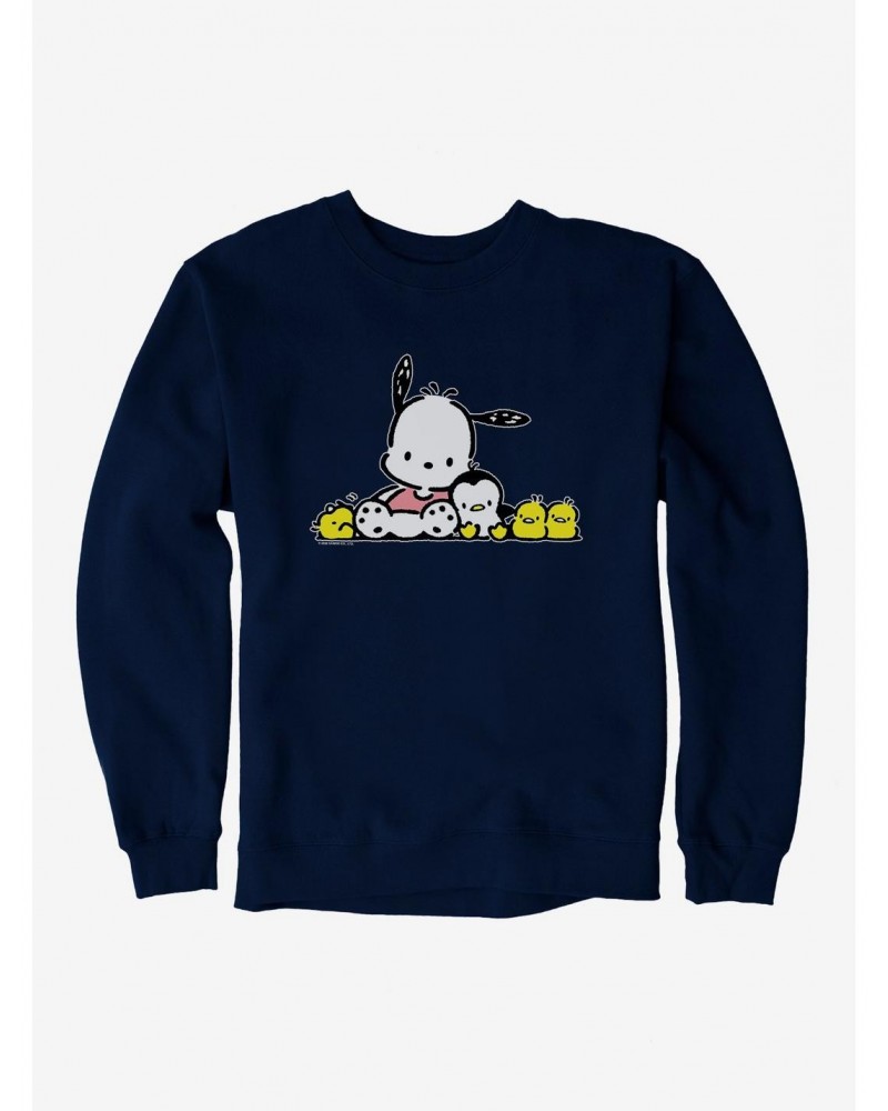 Pochacco Summer Friends Sweatshirt $11.22 Sweatshirts