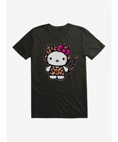 Hello Kitty Jungle Paradise Leopard Costume T-Shirt $7.46 T-Shirts