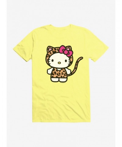 Hello Kitty Jungle Paradise Leopard Costume T-Shirt $7.46 T-Shirts