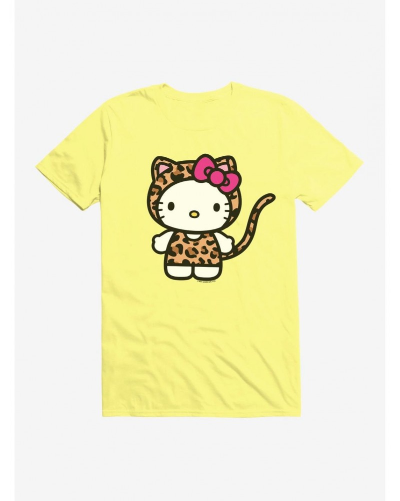 Hello Kitty Jungle Paradise Leopard Costume T-Shirt $7.46 T-Shirts