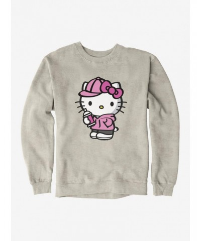 Hello Kitty Pink Front Sweatshirt $12.99 Sweatshirts