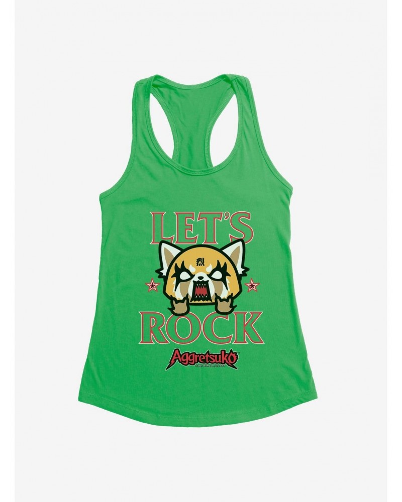 Aggretsuko Let's Rock Girls Tank $7.17 Tanks