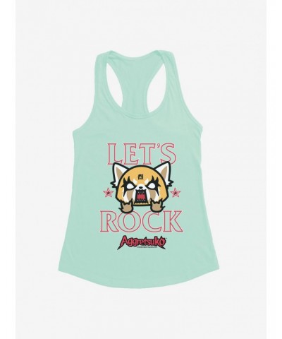 Aggretsuko Let's Rock Girls Tank $7.17 Tanks