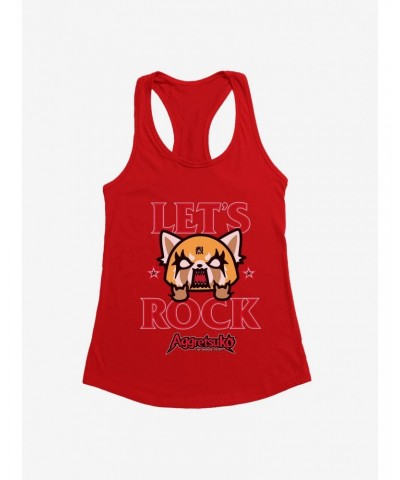 Aggretsuko Let's Rock Girls Tank $7.17 Tanks