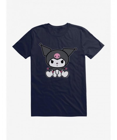 Kuromi Sitting T-Shirt $8.80 T-Shirts