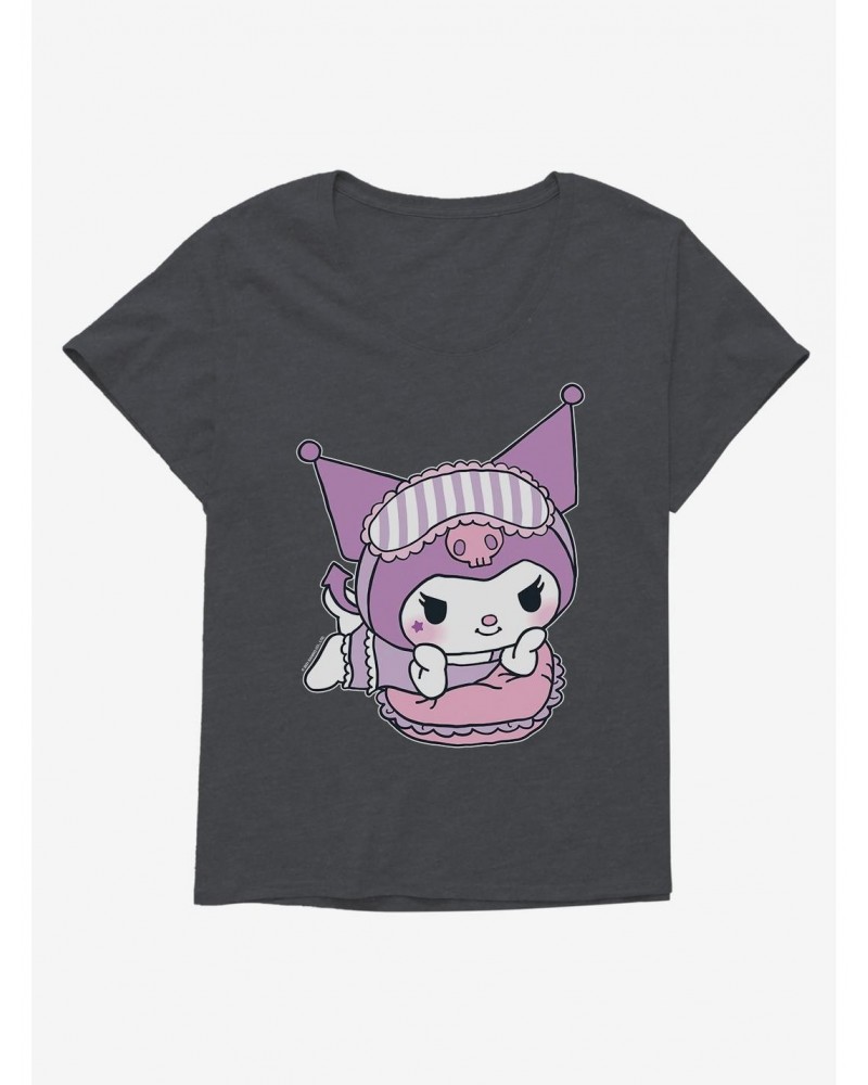 Kuromi Sleepover Girls T-Shirt Plus Size $8.79 T-Shirts