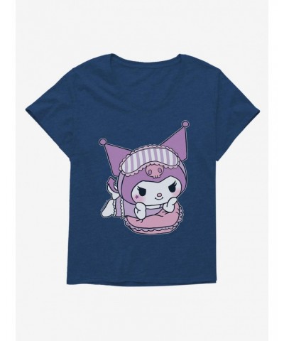 Kuromi Sleepover Girls T-Shirt Plus Size $8.79 T-Shirts