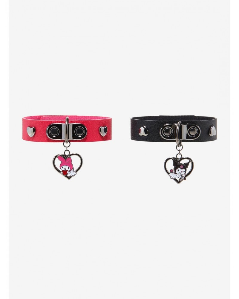 My Melody & Kuromi Bestie Cuff Bracelet Set $7.79 Bracelet Set