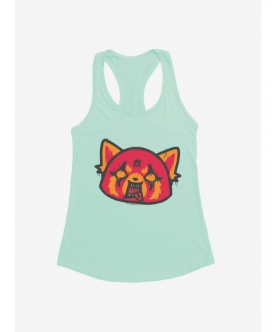 Aggretsuko Metal Rock Out To The Max Girls Tank $9.16 Tanks