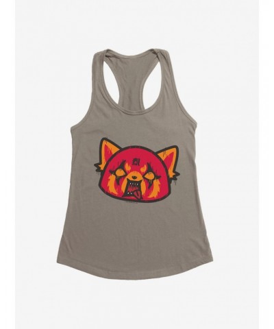 Aggretsuko Metal Rock Out To The Max Girls Tank $9.16 Tanks