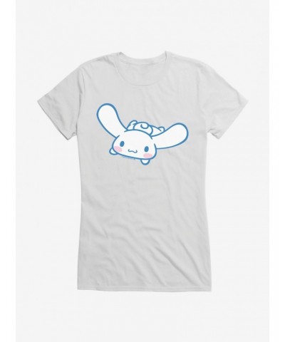 Cinnamoroll In The Sky Girls T-Shirt $9.56 T-Shirts