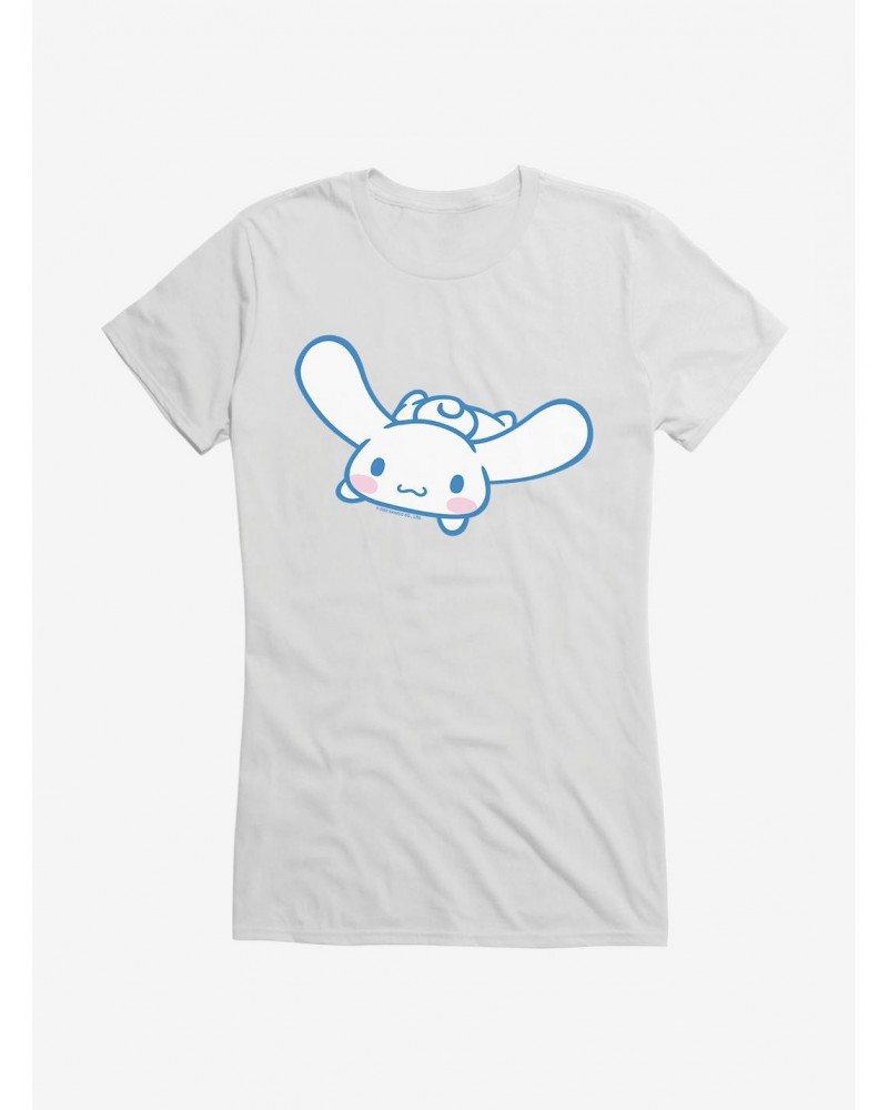 Cinnamoroll In The Sky Girls T-Shirt $9.56 T-Shirts