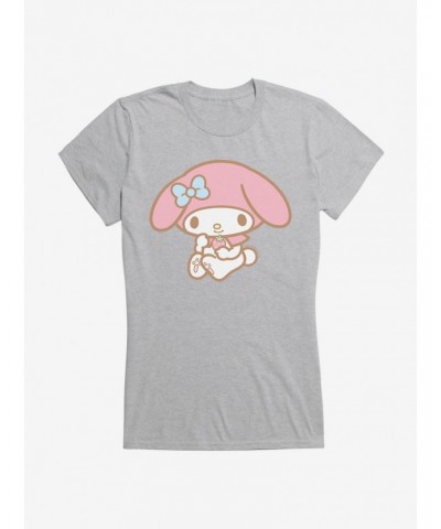 My Melody Holding Strawberry Girls T-Shirt $9.96 T-Shirts