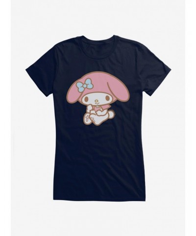 My Melody Holding Strawberry Girls T-Shirt $9.96 T-Shirts