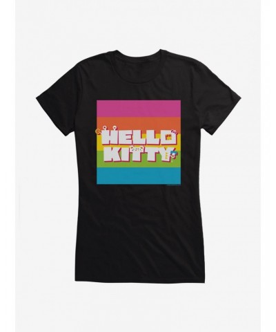 Hello Kitty Sweet Kaiju Logo Girls T-Shirt $9.36 T-Shirts