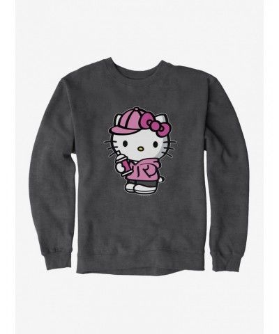 Hello Kitty Pink Front Sweatshirt $12.99 Sweatshirts