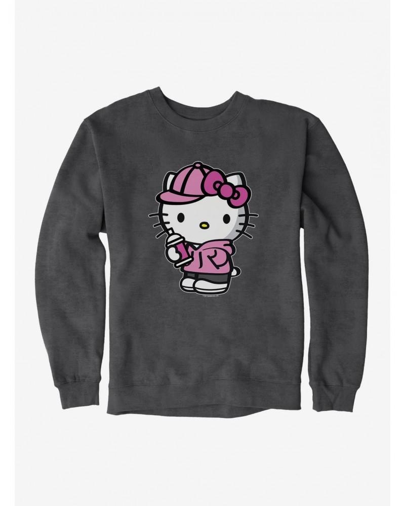 Hello Kitty Pink Front Sweatshirt $12.99 Sweatshirts