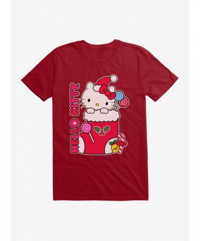 Hello Kitty Sweet Stocking T-Shirt $6.69 T-Shirts