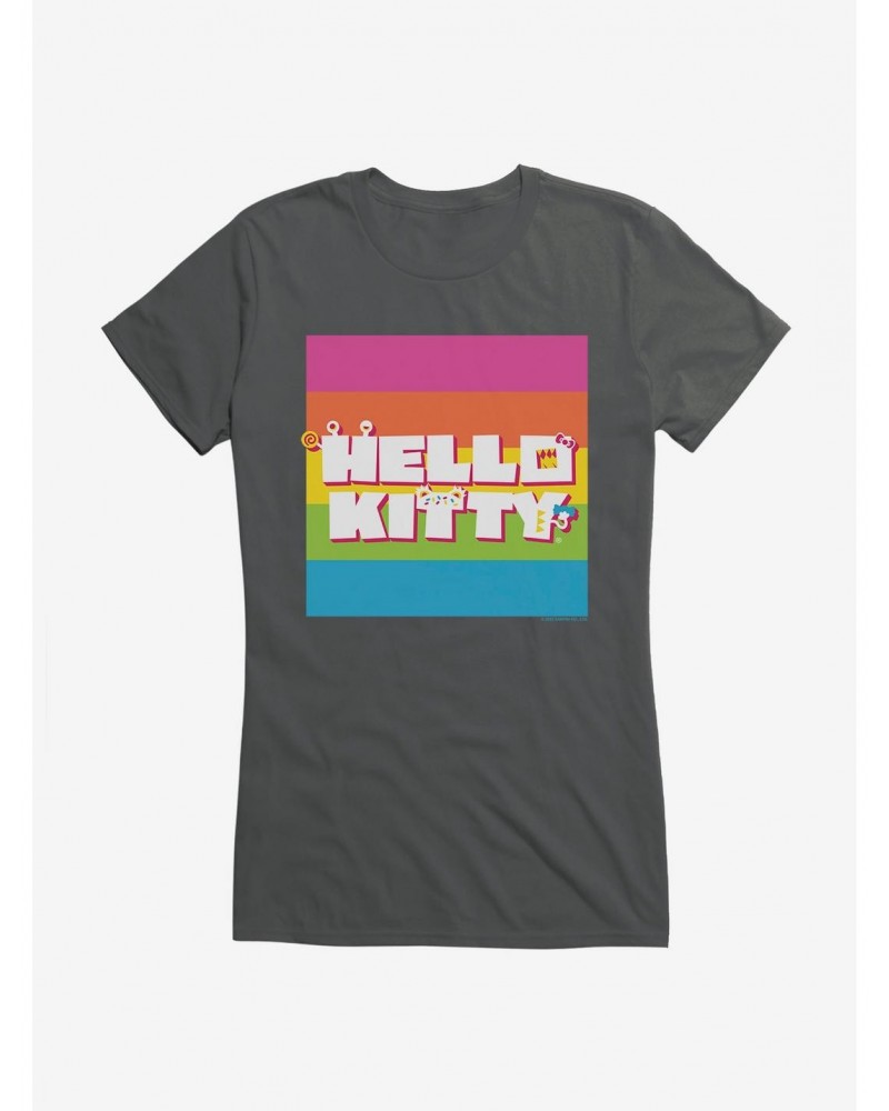 Hello Kitty Sweet Kaiju Logo Girls T-Shirt $9.36 T-Shirts